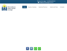 Tablet Screenshot of piscinassolyagua.com.ar